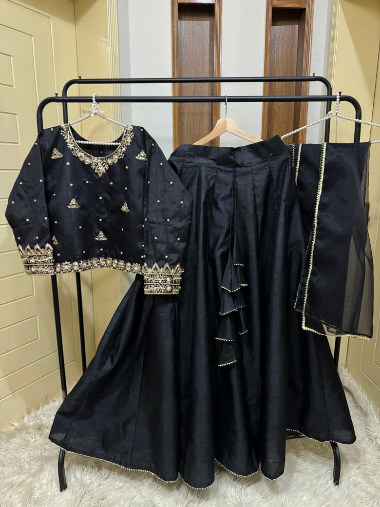 Pure Rawsilk  Lehnga Choli