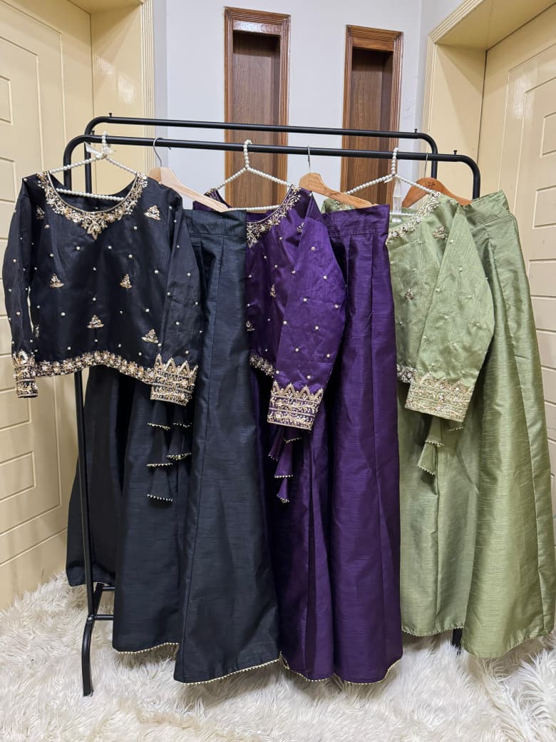 Pure Rawsilk  Lehnga Choli